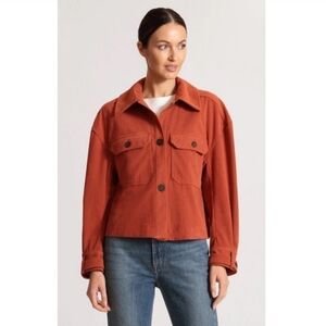 Avec Les Filles Relaxed Corduroy Shacket